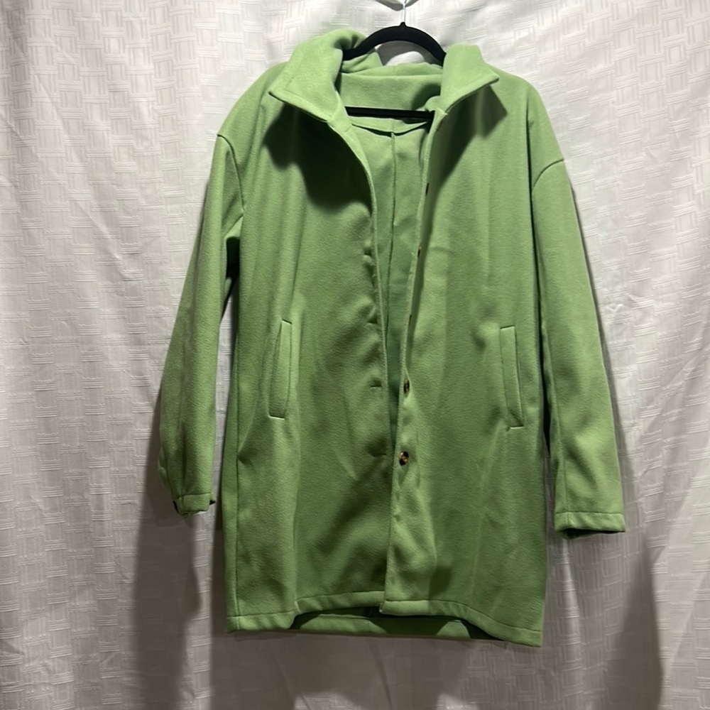 Green Wool Jacket - image 1